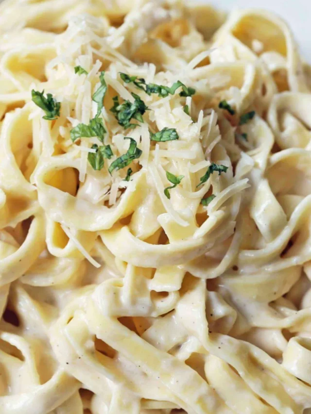 FETTUCCINE ALFREDO RECIPE