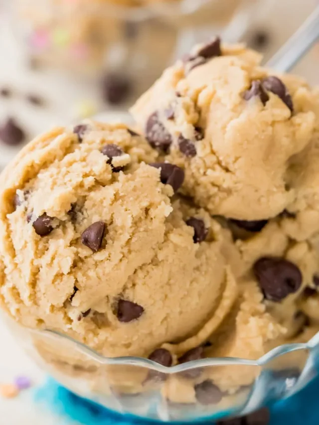 EGGLESS COOKIE DOUGH RECIPE