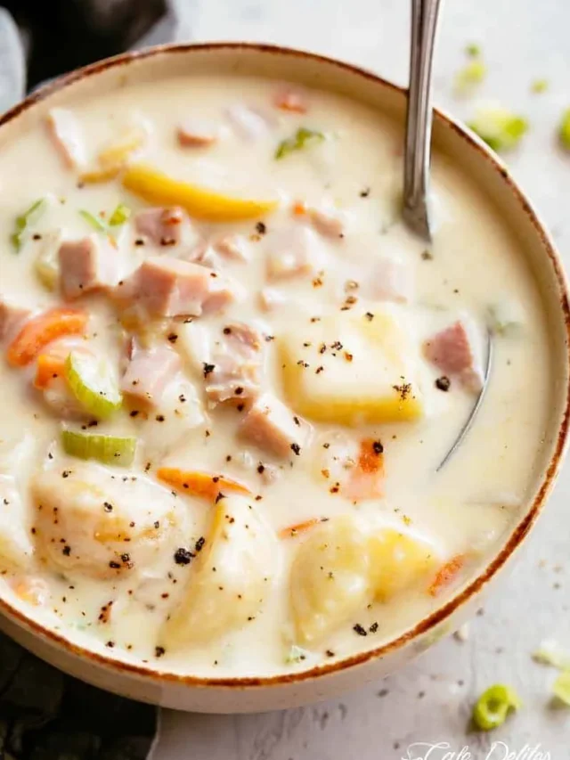 HAM AND POTATO SOUP RECIPE