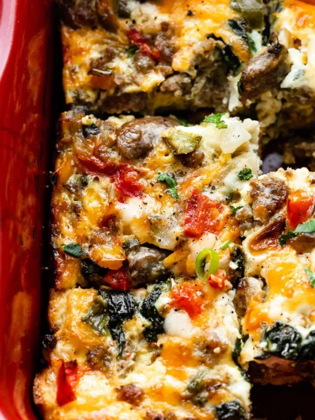 BREAKFAST CASSEROLE RECIPE