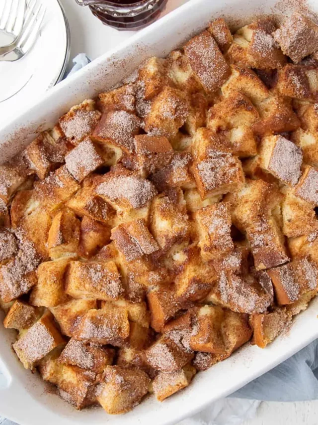 FRENCH TOAST CASSEROLE RECIPE