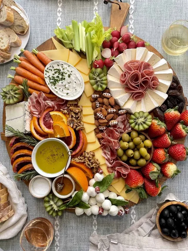 40+ HEALTHY APPETIZERS – CHARCUTERIE PLATTER